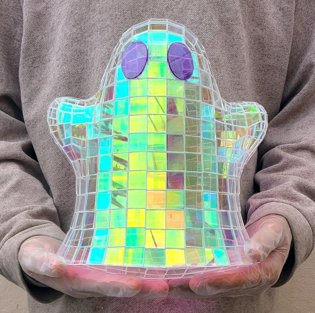 12" Holograph Little Ghost