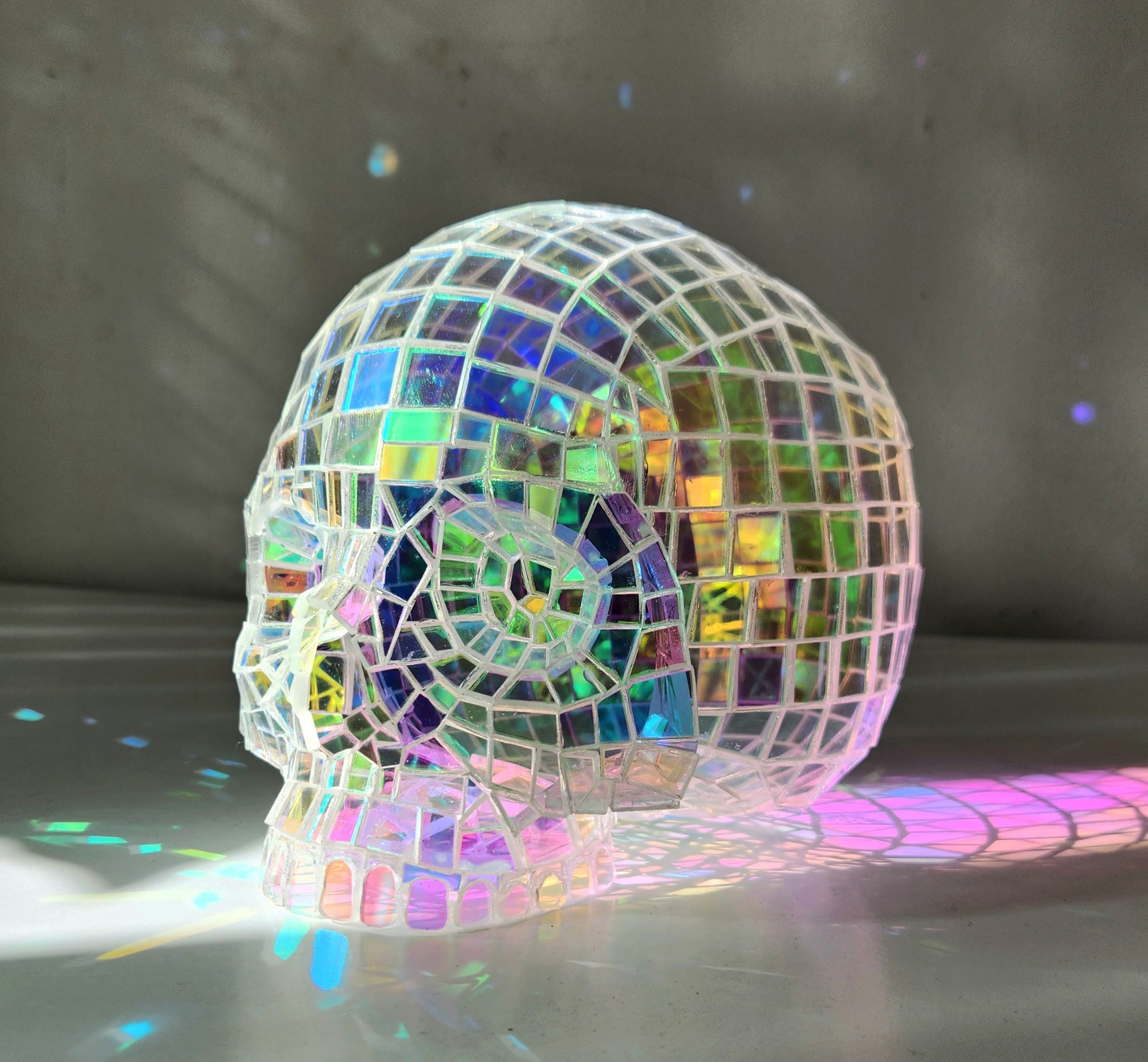 Holograph Skull