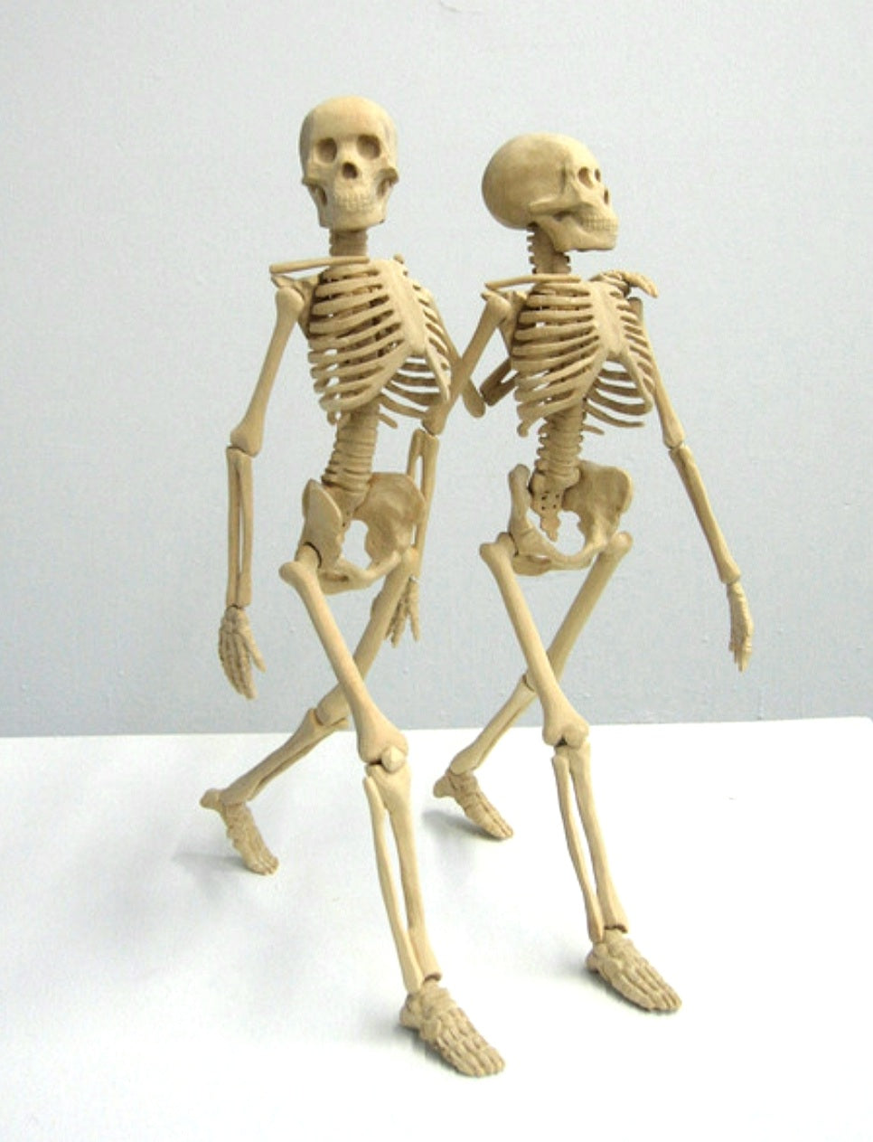 Skeleton Couple Walking